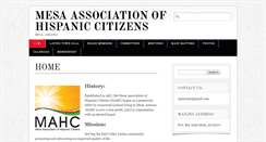 Desktop Screenshot of mahcarizona.org